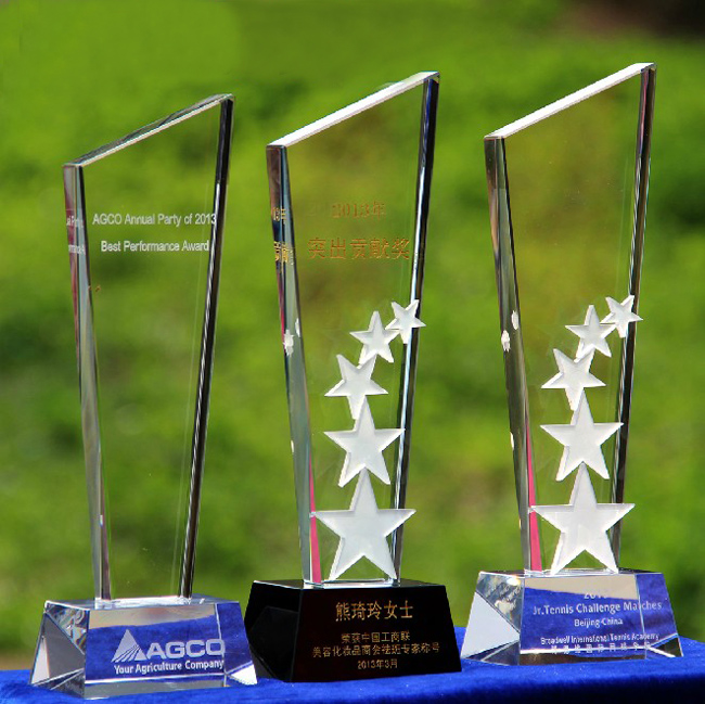 水晶獎杯